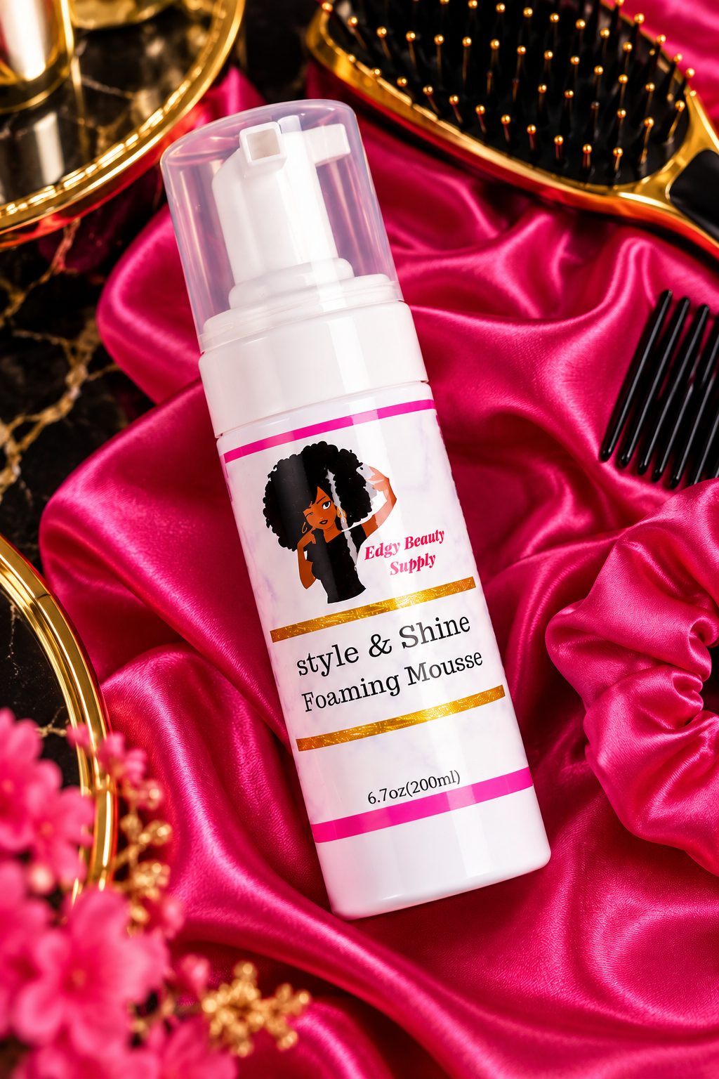 Edgy Beauty Style & Shine Foaming Mousse
